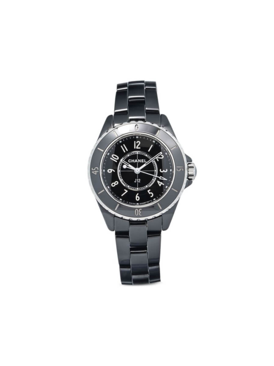 CHANEL Pre-Owned pre-owned J 12 34mm - Black