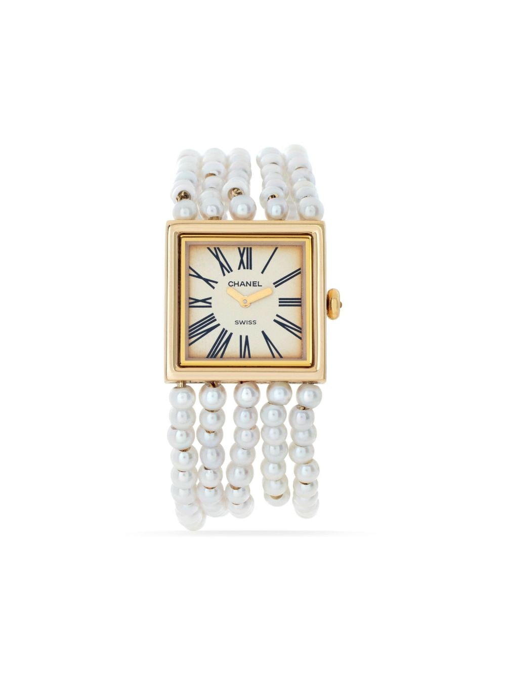 CHANEL Pre-Owned pre-owned Mademoiselle 22.4mm - OFF WHITE