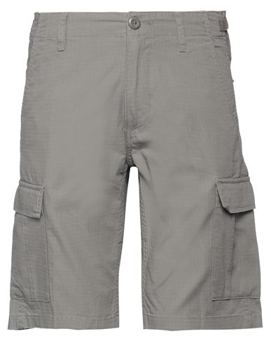 Carhartt Man Shorts & Bermuda Shorts Grey Size 29 Polyester, Cotton