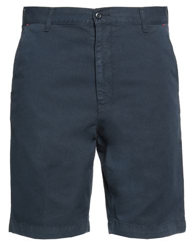 Carhartt Man Shorts & Bermuda Shorts Navy blue Size 31 Cotton