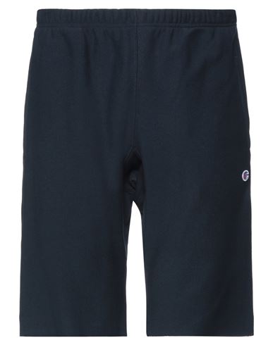 Champion Man Shorts & Bermuda Shorts Midnight blue Size L Cotton, Polyester