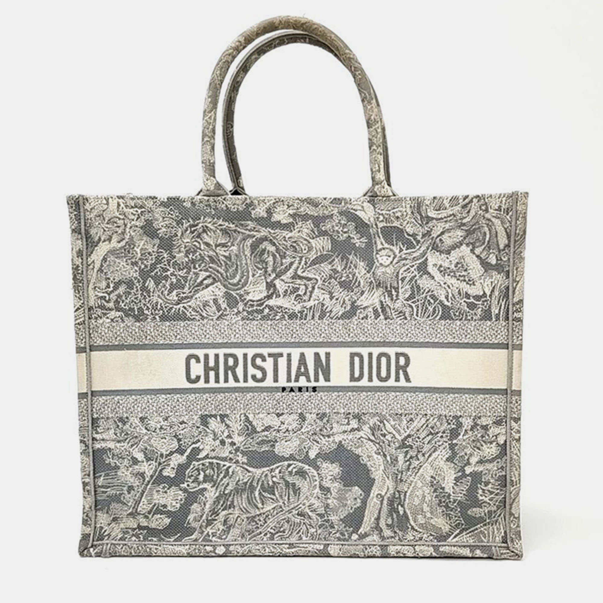 Christian Dior Oblique Book Tote Bag 42 M1286