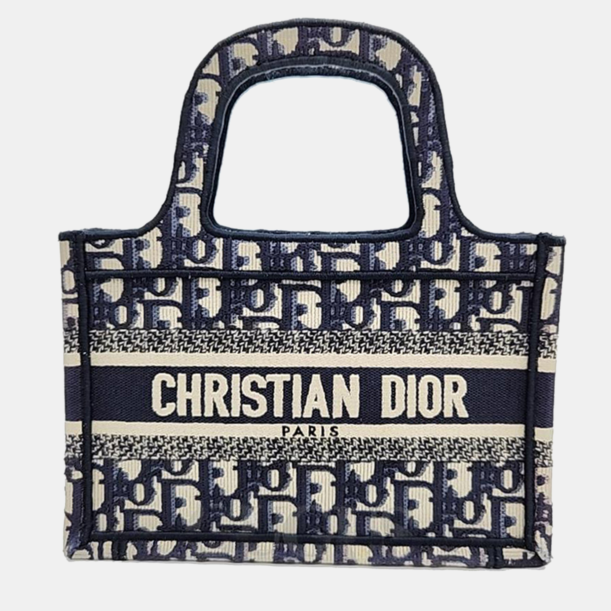 Christian Dior Oblique Mini Book Tote Bag S5475