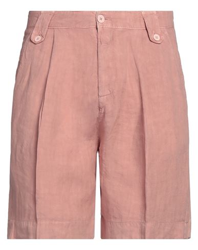 Costumein Man Shorts & Bermuda Shorts Pastel pink Size 36 Linen