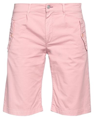 Daniele Alessandrini Homme Man Shorts & Bermuda Shorts Pink Size 32 Cotton, Elastane