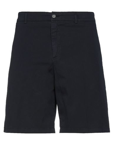 Department 5 Man Shorts & Bermuda Shorts Midnight blue Size 30 Cotton, Elastane
