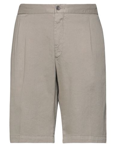 Devore Incipit Man Shorts & Bermuda Shorts Light grey Size 28 Linen, Cotton, Elastane