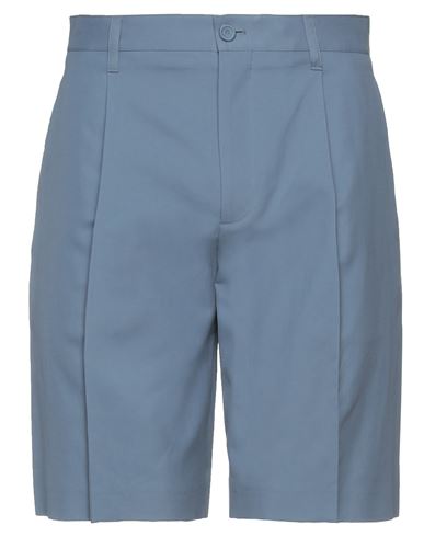 Dior Homme Man Shorts & Bermuda Shorts Slate blue Size 28 Cotton