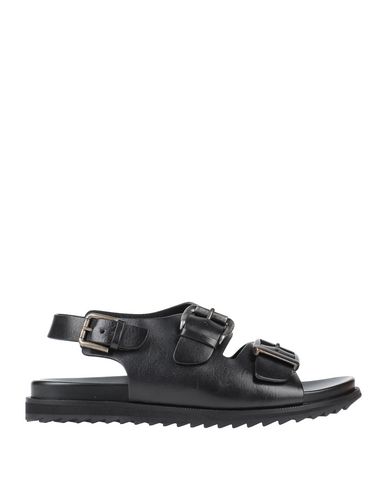 Dolce & Gabbana Man Sandals Black Size 8 Calfskin