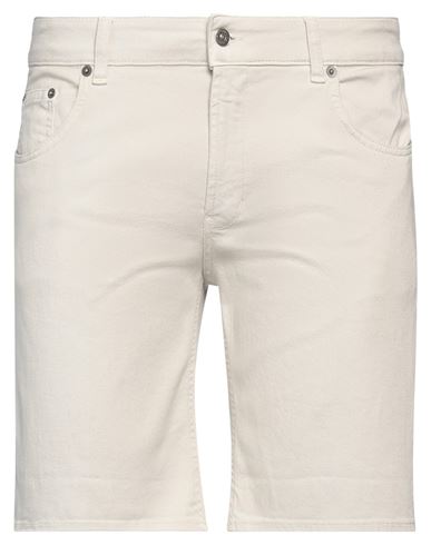 Dondup Man Shorts & Bermuda Shorts Ivory Size 31 Cotton, Elastomultiester, Elastane