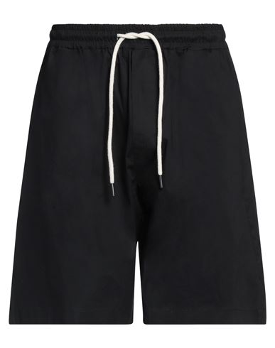 Dressism. Man Shorts & Bermuda Shorts Black Size XL Cotton, Elastane