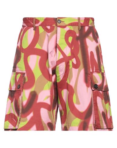 Dsquared2 Man Shorts & Bermuda Shorts Pink Size 32 Cotton, Elastane