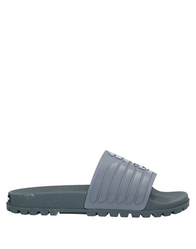 Emporio Armani Man Sandals Grey Size 13 Rubber
