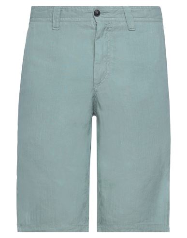 Emporio Armani Man Shorts & Bermuda Shorts Light green Size 30 Linen