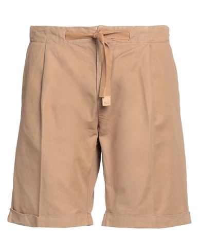 Entre Amis Man Shorts & Bermuda Shorts Light brown Size 31 Cotton