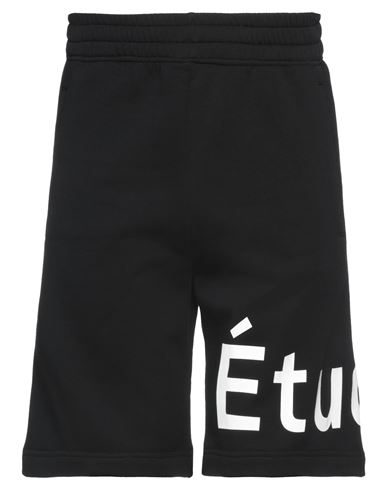 Études Man Shorts & Bermuda Shorts Black Size L Organic cotton