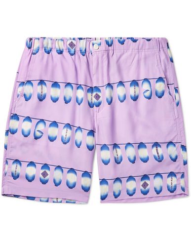 Flagstuff Man Shorts & Bermuda Shorts Lilac Size L Rayon