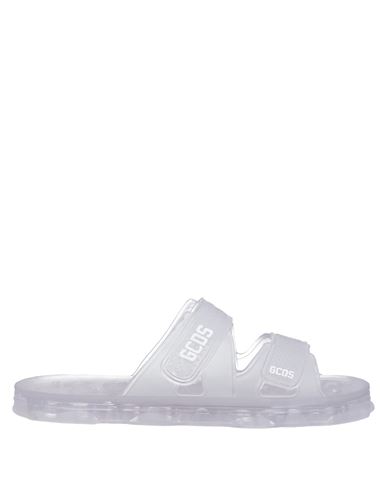 Gcds Man Sandals Transparent Size 8 Rubber