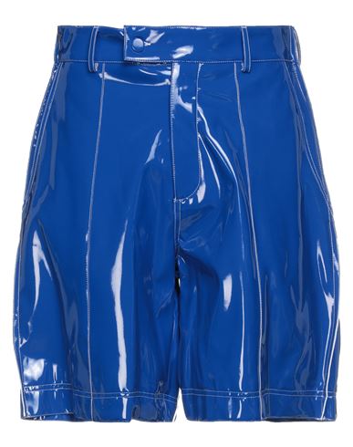 Gcds Man Shorts & Bermuda Shorts Blue Size 32 Polyester, Polyurethane, Cotton