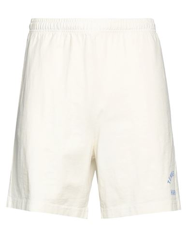 Harmony Paris Man Shorts & Bermuda Shorts Cream Size S Cotton