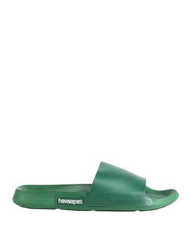 Havaianas Man Sandals Green Size 9/10 Rubber