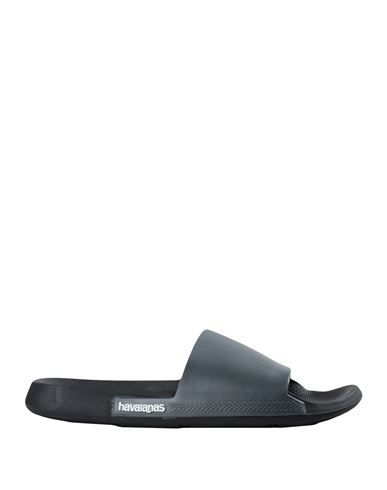 Havaianas Man Sandals Steel grey Size 11/12 Rubber