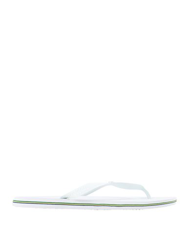 Havaianas Man Thong sandal White Size 11/12 Rubber