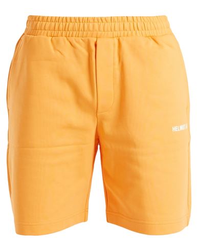 Helmut Lang Man Shorts & Bermuda Shorts Apricot Size M Cotton