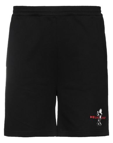 Helmut Lang Man Shorts & Bermuda Shorts Black Size XXL Cotton