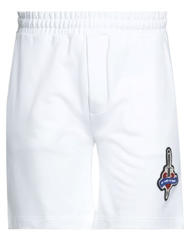 Helmut Lang Man Shorts & Bermuda Shorts White Size XS Cotton