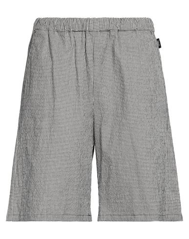 Hevò Man Shorts & Bermuda Shorts Black Size M Cotton, Elastane