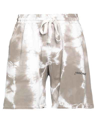 Hinnominate Man Shorts & Bermuda Shorts Khaki Size XL Cotton