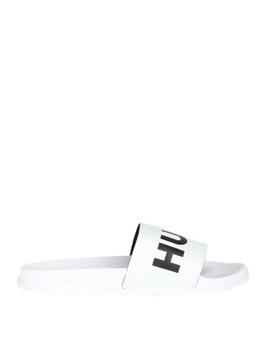 Hugo Man Sandals White Size 11 Rubber