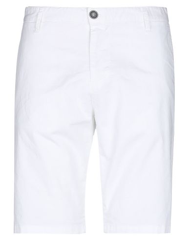 Imperial Man Shorts & Bermuda Shorts White Size 26 Cotton, Elastane