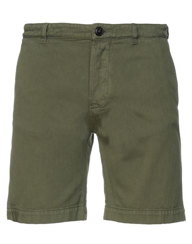 In The Box Man Shorts & Bermuda Shorts Military green Size S Cotton