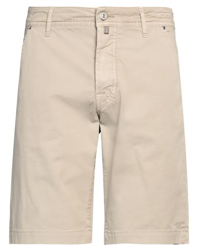 Jacob Cohёn Man Shorts & Bermuda Shorts Beige Size 35 Cotton, Elastane, Polyester