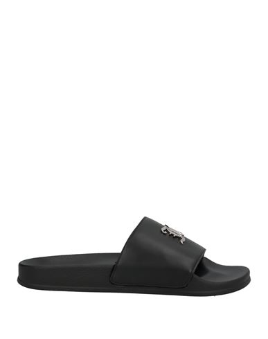 John Galliano Man Sandals Black Size 9 Soft Leather