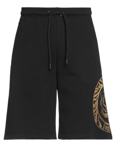 Just Cavalli Man Shorts & Bermuda Shorts Black Size XS Cotton