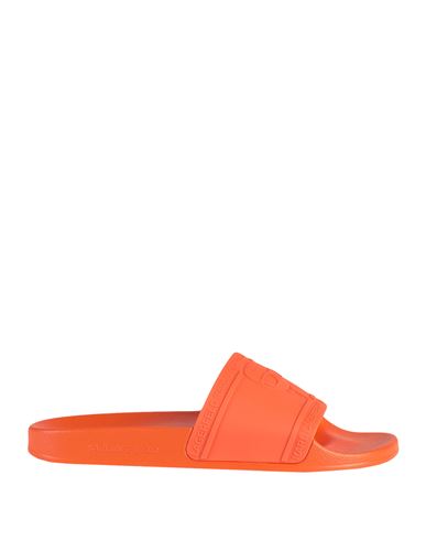 Karl Lagerfeld Kondo Karl Ikonic Relief Man Sandals Orange Size 8 Rubber
