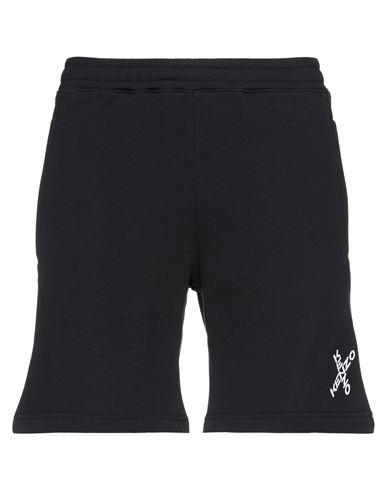 Kenzo Man Shorts & Bermuda Shorts Black Size XS Cotton, Polyester