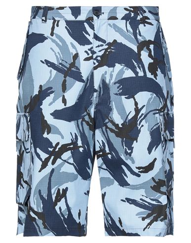 Kenzo Man Shorts & Bermuda Shorts Pastel blue Size 30 Cotton