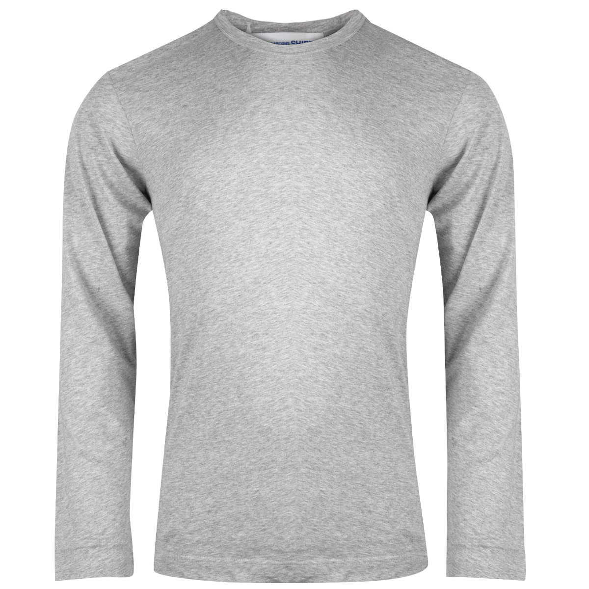 Long-sleeved Back Print Logo T-shirt Grey Xs Grey