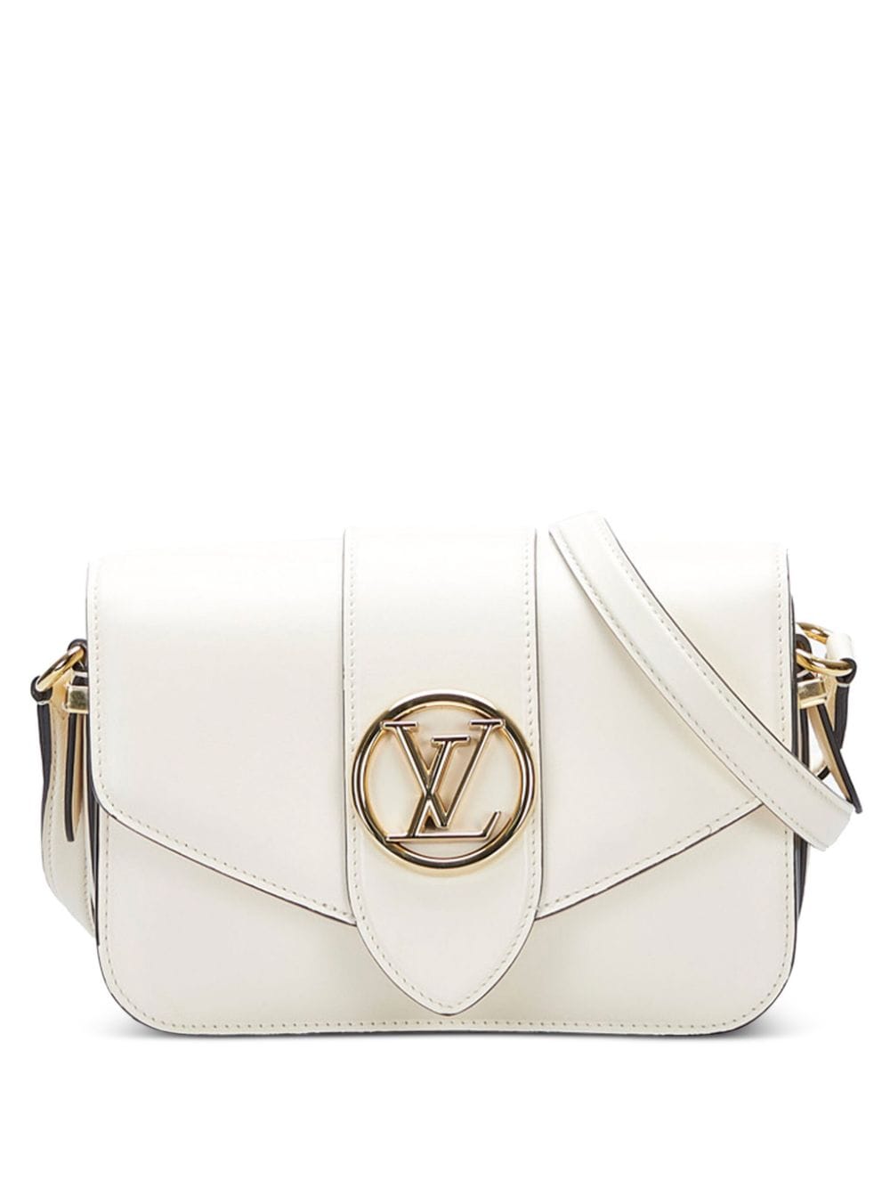 Louis Vuitton Pre-Owned 2020 pre-owned Pont 9 crossbody bag - White