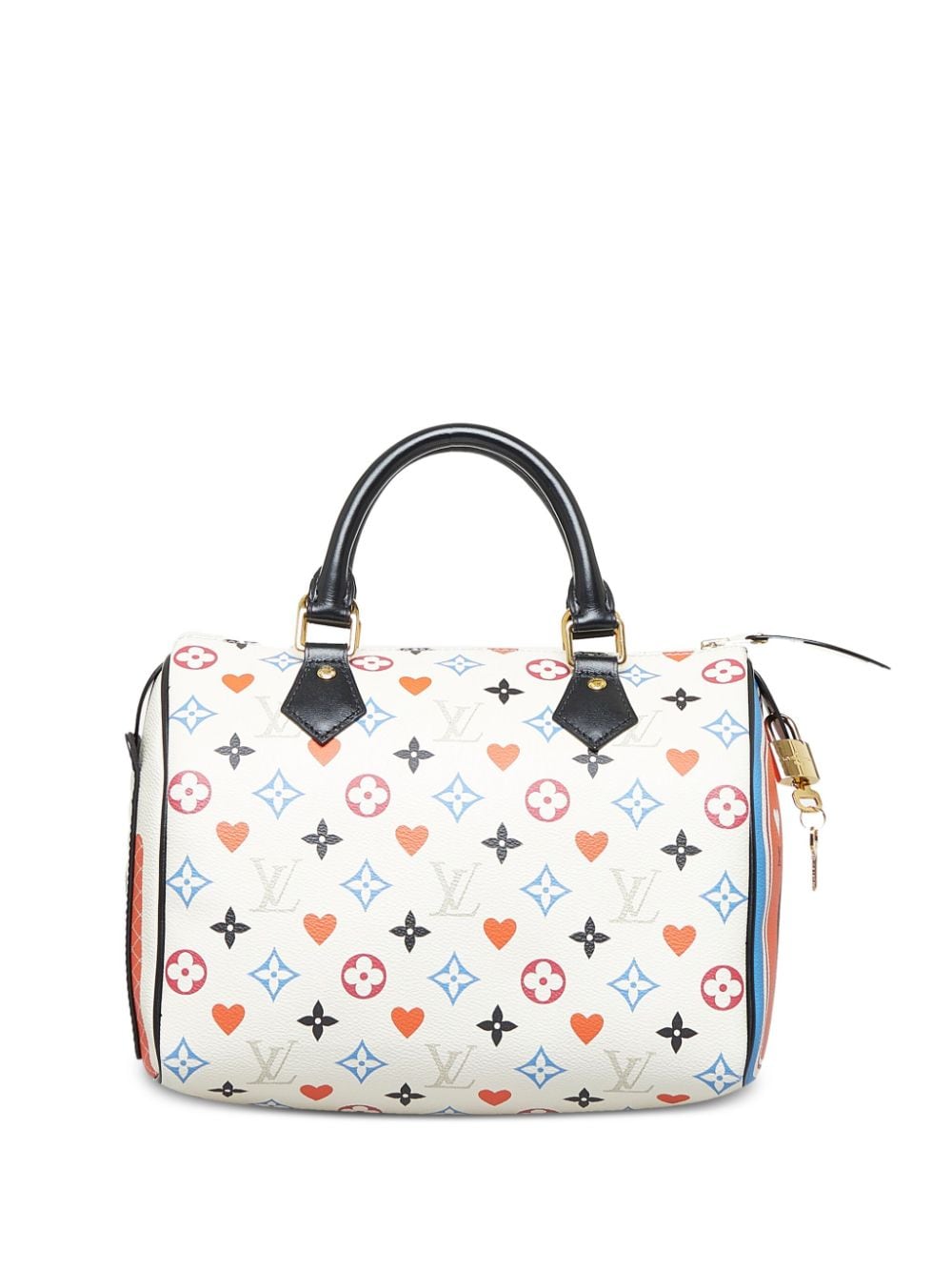 Louis Vuitton Pre-Owned 2020 pre-owned Speedy Bandoulière 25 two-way bag - White