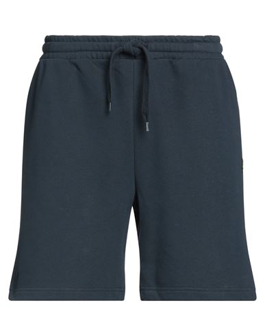 Lyle & Scott Man Shorts & Bermuda Shorts Navy blue Size M Organic cotton, Recycled polyester