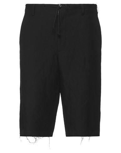 Maison Margiela Man Shorts & Bermuda Shorts Black Size 30 Viscose, Linen