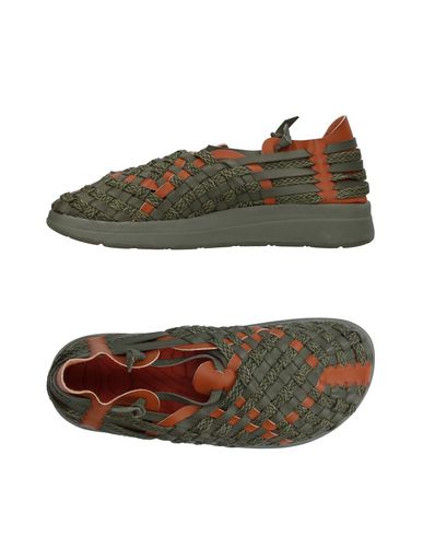 Malibu Sandals X Missoni Man Sneakers Military green Size 9 Soft Leather