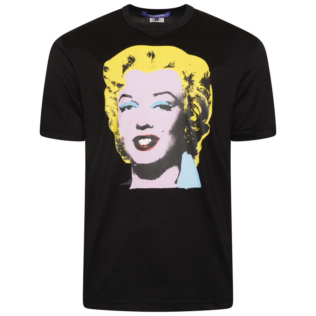Marilyn Monroe Print Ss T-shirt L Black