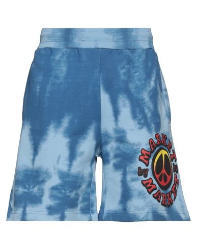 Market Man Shorts & Bermuda Shorts Azure Size M Cotton