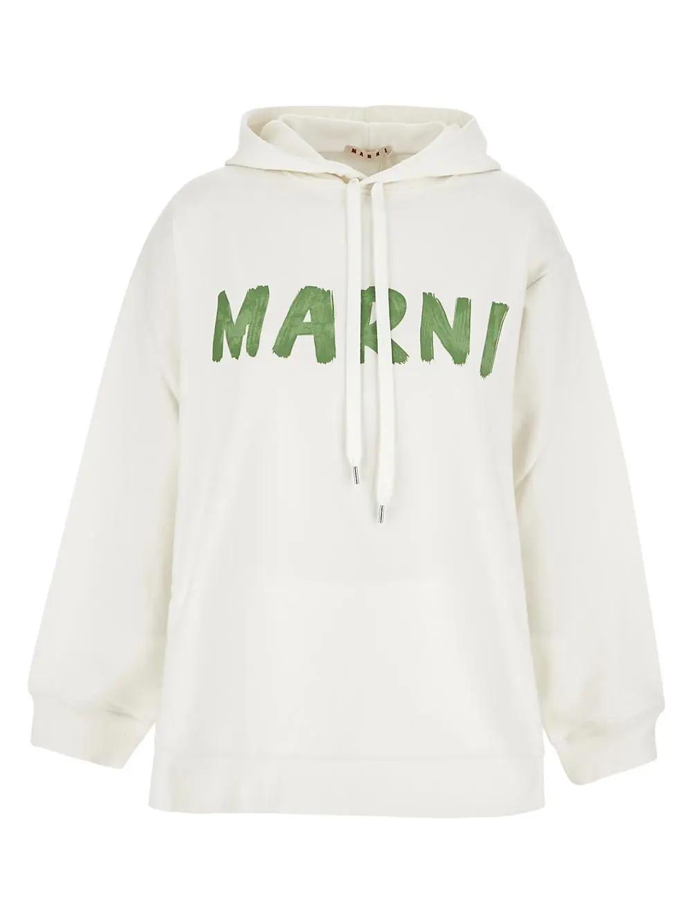 Marni Cotton Logo Sweatshirt